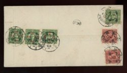 Peking cover to Tientsin franked with CSS NC 78 x3 5th Anniversary of North China and others (2 images)