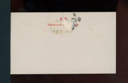 North China among NC281-288 on cover with Tientsin cancels (2 images)