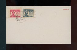 North China NC68 and NC76 on cover with Tientsin cancels (2 images)