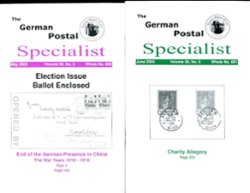 End of the German Presence in China: The War Years 1914-1918, an 2005 article by Jerry H. Miller, in two parts