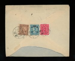 1946 Hoihow, Hainan, $125 airmail to USA (2 images)