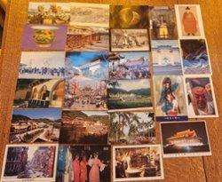 26 postcards (mailed)