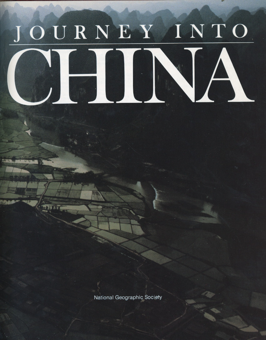 Journey Into China, National Geographic society, 518 pages, full cover, much history, culture and fabulous illustrations (2 images) (5 lb 5 oz)