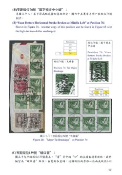 Non-Denominated Flying Geese Stamp and Its Surcharges by Jen-Chow Duh, 330 pages, hardbound with dust case. Perhaps the most iconic of the postage stamps issued by the Taiwan Postal Administration are the three sets of dollar-denominated surcharges printed on the unissued, non-denominated Flying Geese stamps. The product of his more than 30 years collecting, researching, and analyzing, this is the definitive work on these stamps. All of the text is in both Chinese and English, including all captions, endnotes, and the bibliography. (6 images)