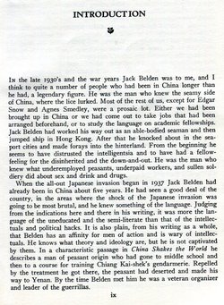 CHINA SHAKES THE WORLD, Jack Belden, paperback, 524 pages (1 lb 3 oz) (2 images)