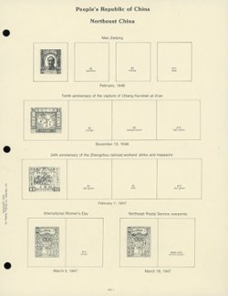 Fidelity Liberated Areas Album, a 70-page set of album pages (1945-1949)