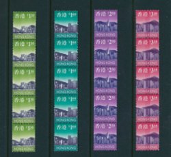 768b, 770a, 773b and 774b of the 1997 Panoramic Views, four of the coils in strips of 5, one in each strip with number on back