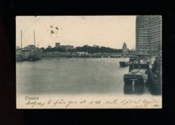 Chinese Expeditionary Force 1906 Postcard to Isreal (2 images)