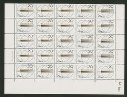 2500 PRC 1994-7 in pane of 25 (5 x 5)