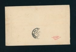 1969 (received March) 'Military Family Mail' sent free of charge, with purple triangular chop, a very late use of this chop (2 images)