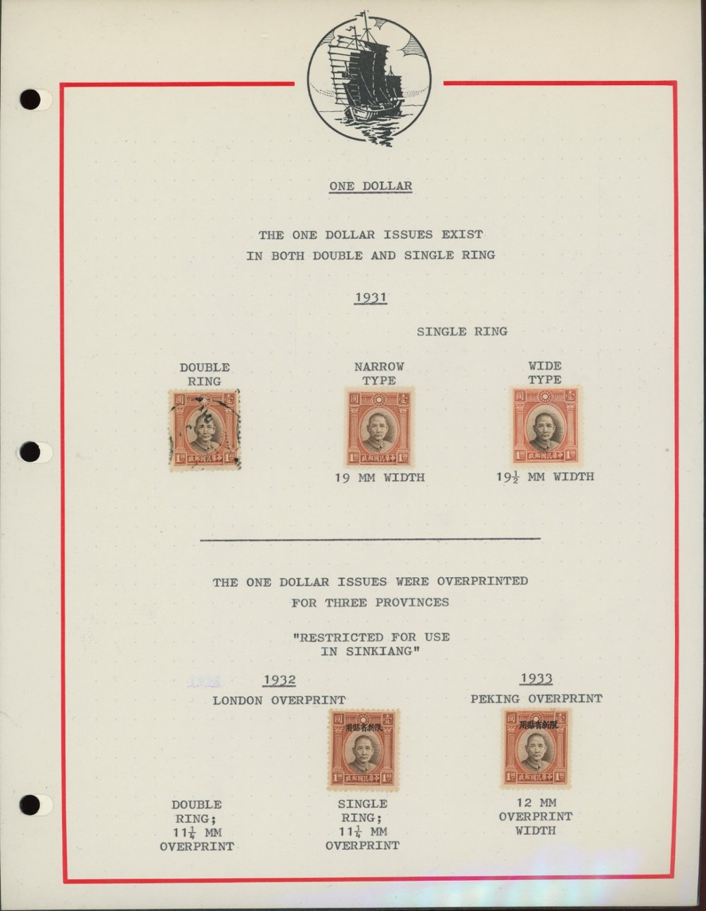 294 and 304 with various overprints on two pages (2 images)